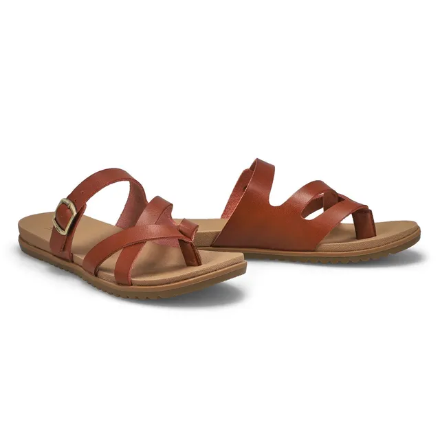 Womens Sandy Thong Sandal - Cognac 4 Womens Sandy Thong Sandal - Cognac - Image 4