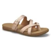 Womens Sandy Thong Sandal- Rose Gold