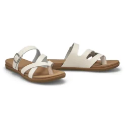 Womens Sandy Thong Sandal - Pearl White -Softmoc https3A2F2Fwww.softmoc.com2FItems2Fimages2FSANDY WHT XX4.jpg 640x