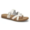 Womens Sandy Thong Sandal - Pearl White