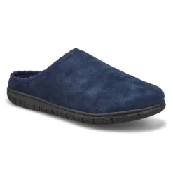 Mens Saturn Memory Foam Slipper - Navy