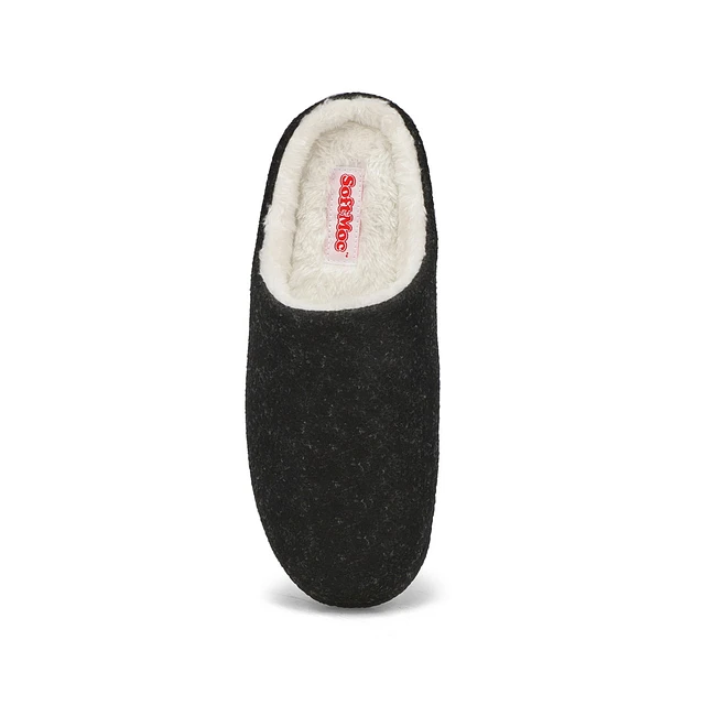 Womens Saturn 4 Open Back Slipper - Black 2 Womens Saturn 4 Open Back Slipper - Black - Image 2