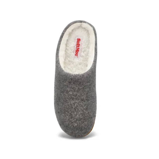 Womens Saturn 4 Open Back Slipper - Grey 2 Womens Saturn 4 Open Back Slipper - Grey - Image 2
