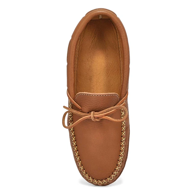 Mens SF3474 Moosehide Moccasin - Maple 2 Mens SF3474 Moosehide Moccasin - Maple - Image 2