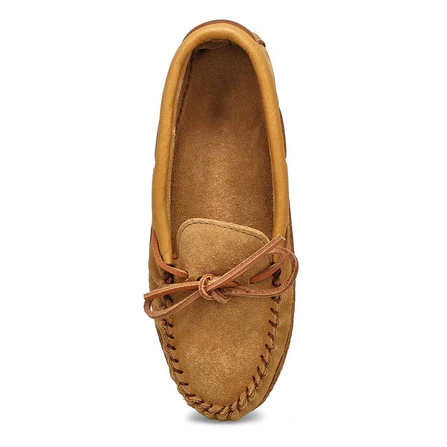 Womens SF78 Moccasin - Dark Tan 2 Womens SF78 Moccasin - Dark Tan - Image 2