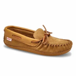 Womens SF78 Moccasin - Dark Tan