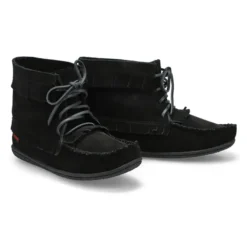 Womens Shuri Moccasin - Black -Softmoc https3A2F2Fwww.softmoc.com2FItems2Fimages2FSHURI BLK XX4.jpg 640x