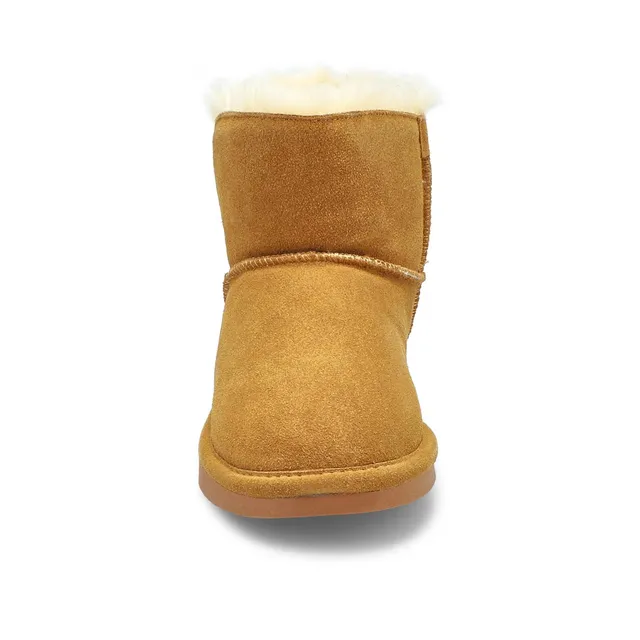 Womens Smocs 5 Cozi Suede Boot - Chestnut 2 Womens Smocs 5 Cozi Suede Boot - Chestnut - Image 2