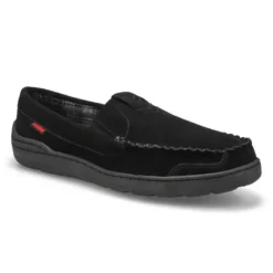 Mens Theon Suede Moccasin - Black
