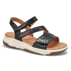 Womens Wensy 01 Vegan Sandal - Black Combi