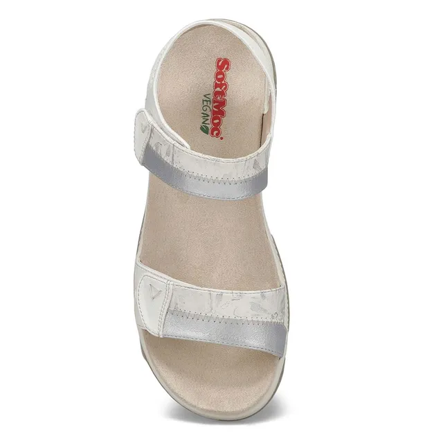 Womens Wensy 02 Vegan Sandal - White 2 Womens Wensy 02 Vegan Sandal - White - Image 2