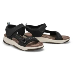 Womens Wensy 05 Vegan Sandal - Black -Softmoc https3A2F2Fwww.softmoc.com2FItems2Fimages2FWENSY05 BLK XX4.jpg 640x